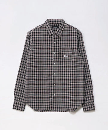 XLARGE Script Check Shirt - Black